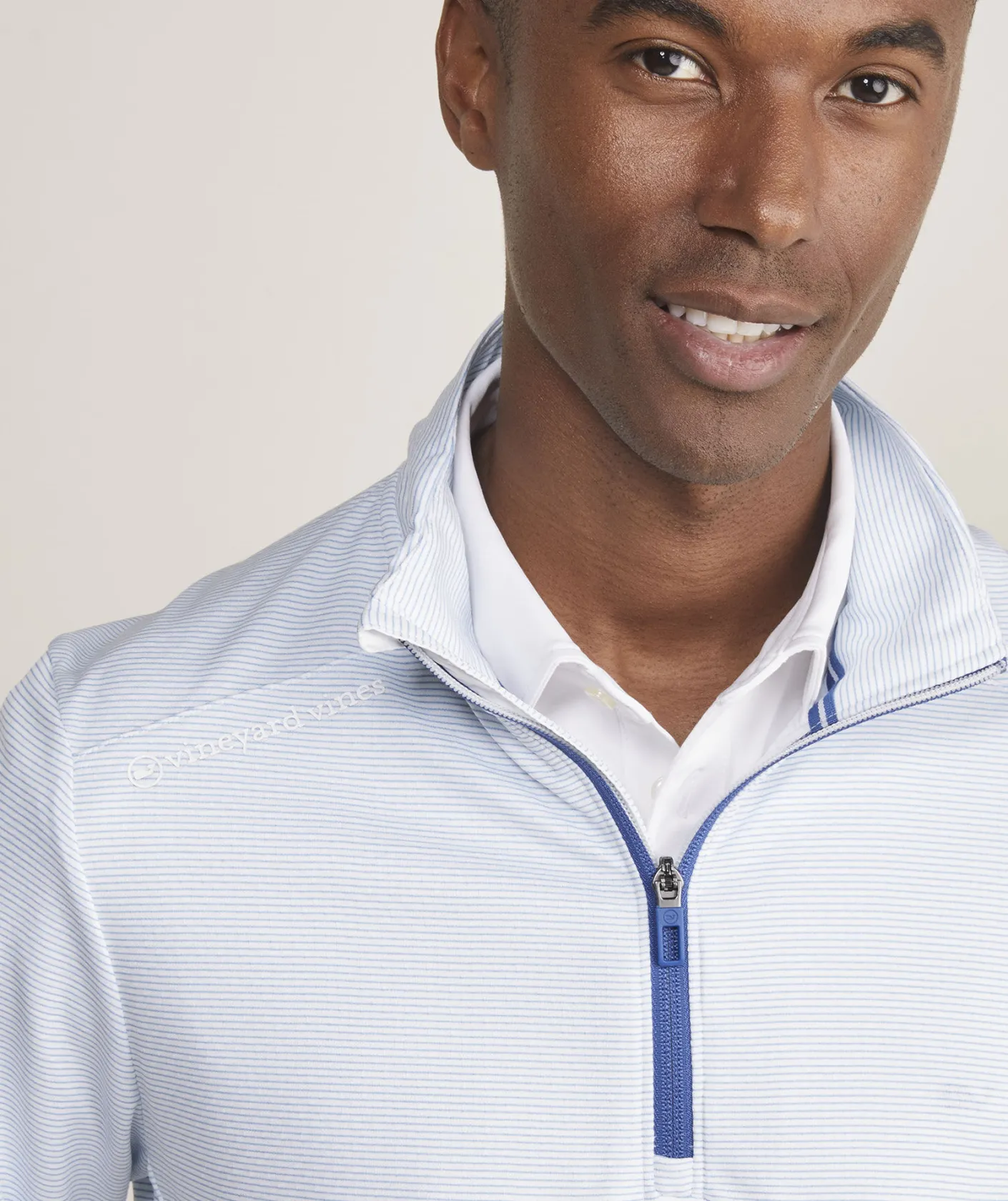 Quarter-Zips<Vineyard Vines Sankaty Quarter-Zip White Cap