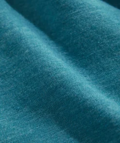Tees<Vineyard Vines Scenic Mountain Long-Sleeve Dunes Tee Teal Bay Heather