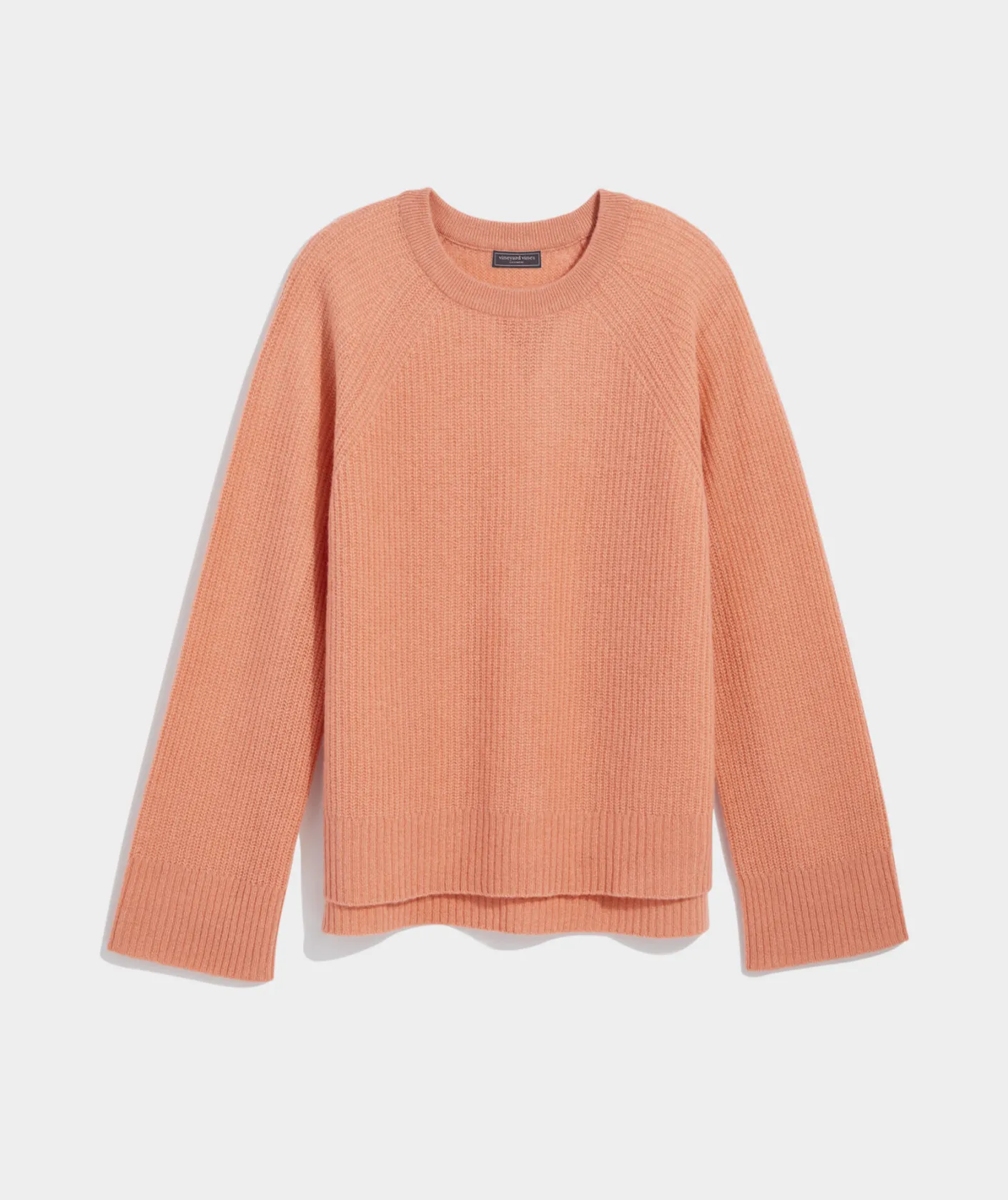 Sweaters<Vineyard Vines Seaspun Cashmere Ribbed Crewneck Sweater Marshmallow