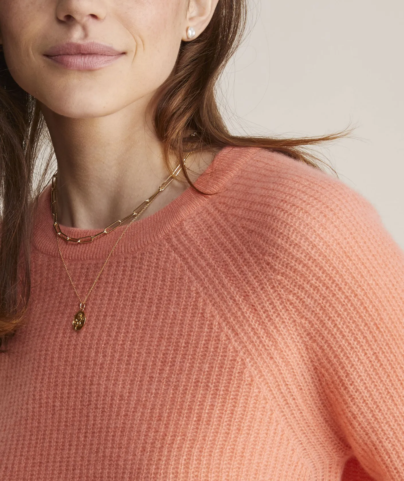Sweaters<Vineyard Vines Seaspun Cashmere Ribbed Crewneck Sweater Marshmallow