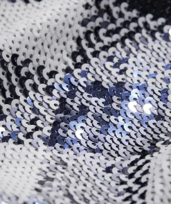 Dresses & Skirts<Vineyard Vines Sequin Check Midi Skirt Sequin Gingham-Navy