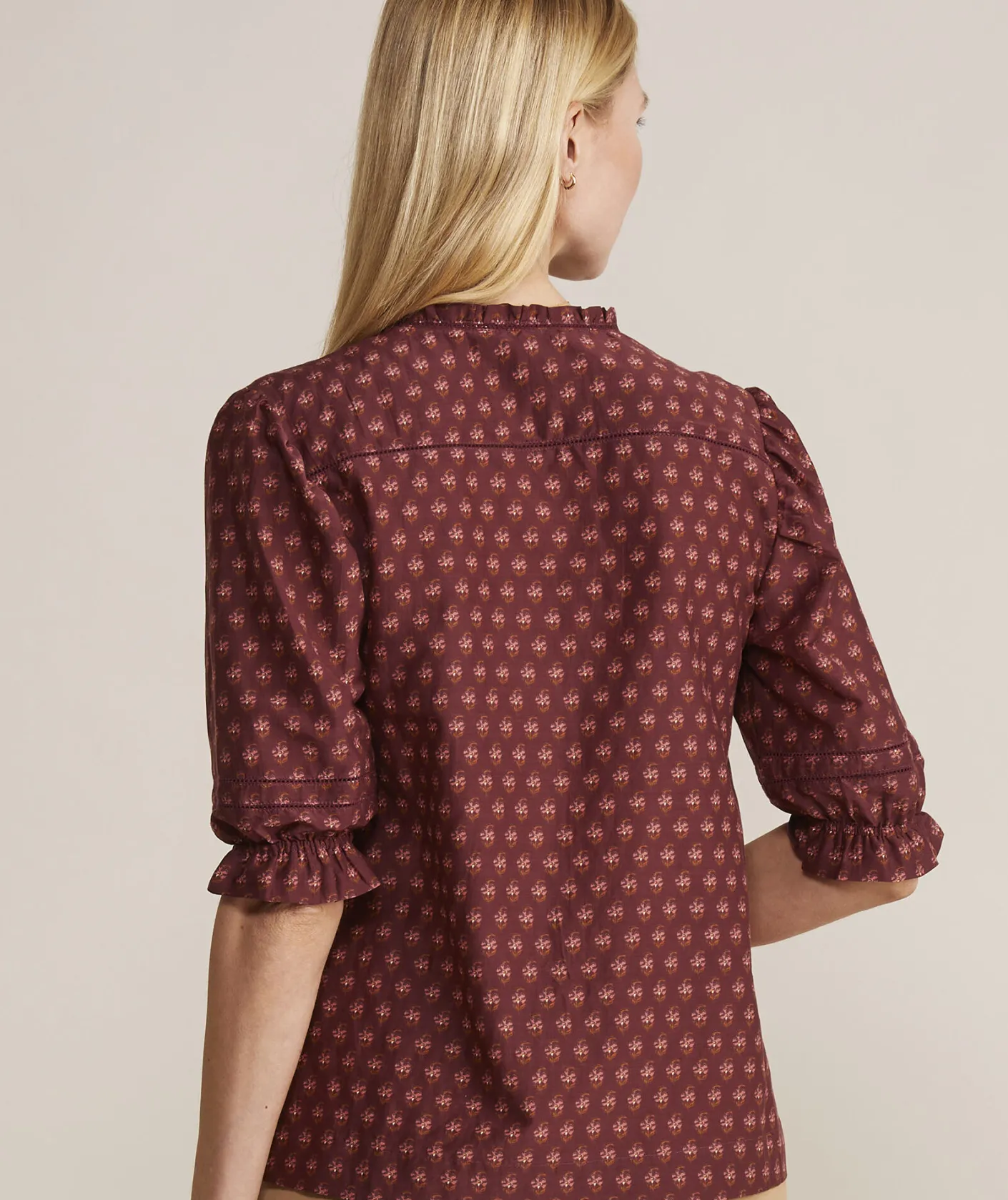 Shirts & Tops<Vineyard Vines Sequin Check Top Sequin Gingham-Navy