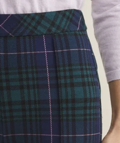 Pants & Denim<Vineyard Vines Sequin Check Trouser Sequin Gingham-Navy
