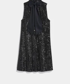 Dresses & Skirts<Vineyard Vines Sequin Swing Dress Jet Black