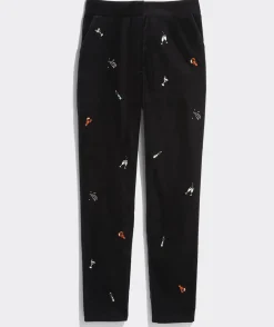Pants & Denim<Vineyard Vines Skip Monday Solid Hint of Print Leggings Deep Bay