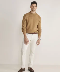 Sweaters<Vineyard Vines Solid Rollneck Sweater Camel Heather