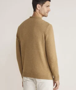 Sweaters<Vineyard Vines Solid Rollneck Sweater Camel Heather