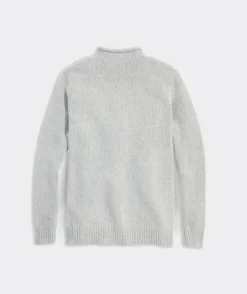 Sweaters<Vineyard Vines Solid Rollneck Sweater Light Gray Heather