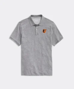 Polos For Men|Polos<Vineyard Vines St. Jean Stripe Sankaty Polo Lighthouse Red