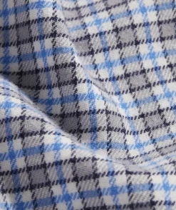Button-Down Shirts<Vineyard Vines Stretch Flannel Check Shirt Ultimate Gray