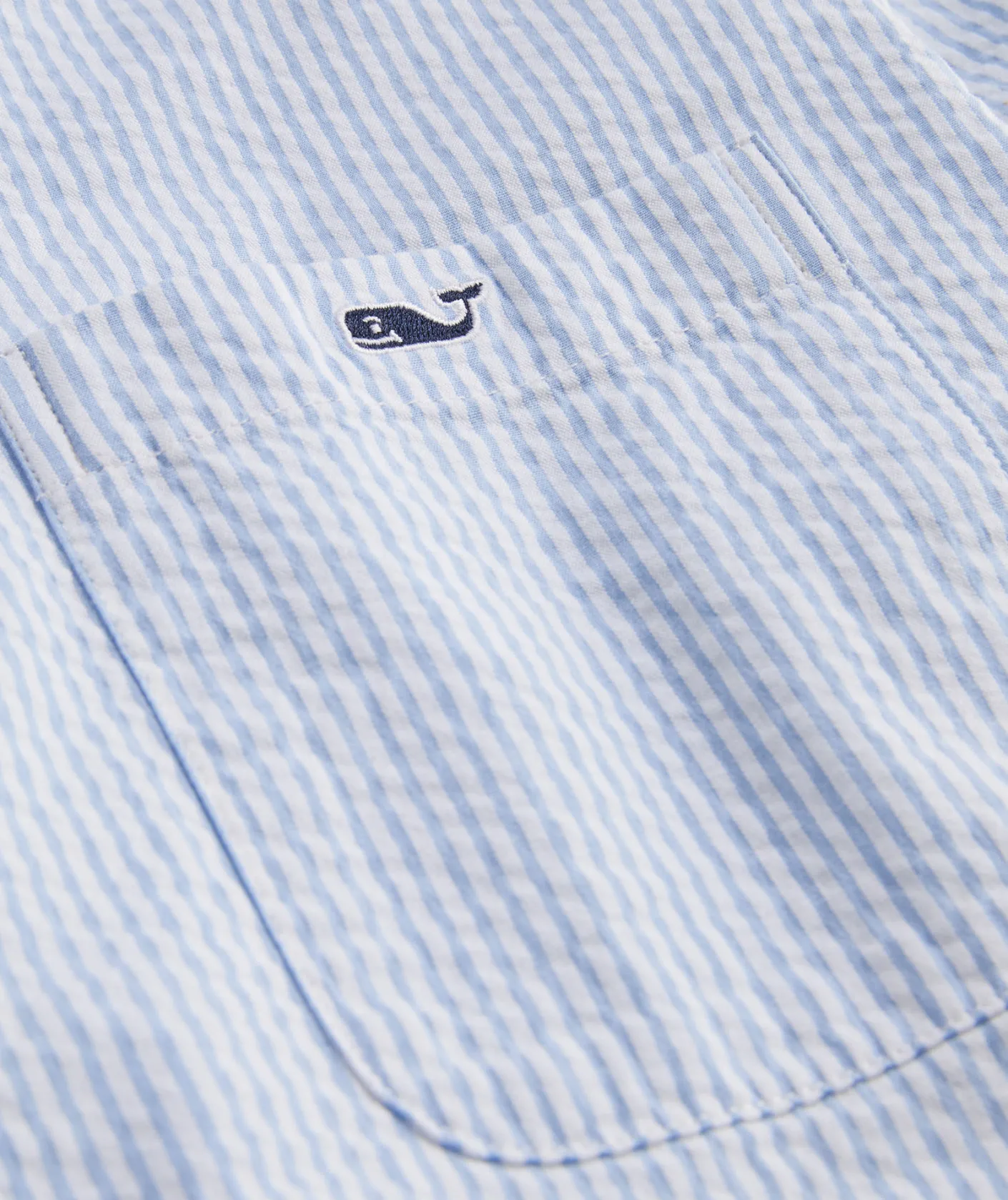 Button-Down Shirts<Vineyard Vines Stretch Seersucker Shirt Ocean Breeze