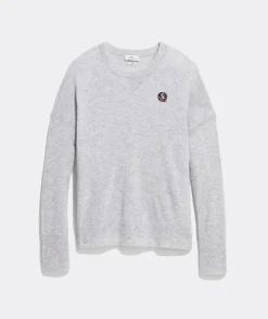 San Francisco 49ers|Kansas City Chiefs<Vineyard Vines Super Bowl LVIII Long-Sleeve Pocket Tee White Cap