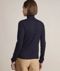 Sweaters<Vineyard Vines Tissue Cashmere Turtleneck Sweater Marshmallow