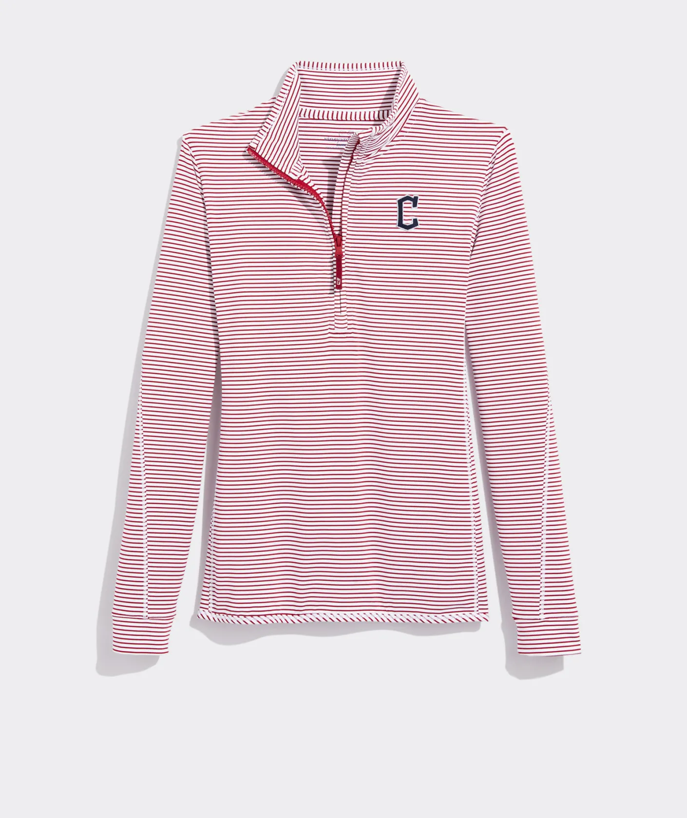 University of Georgia<Vineyard Vines University Of Georgia Saltwater Quarter-Zip Sailors Red