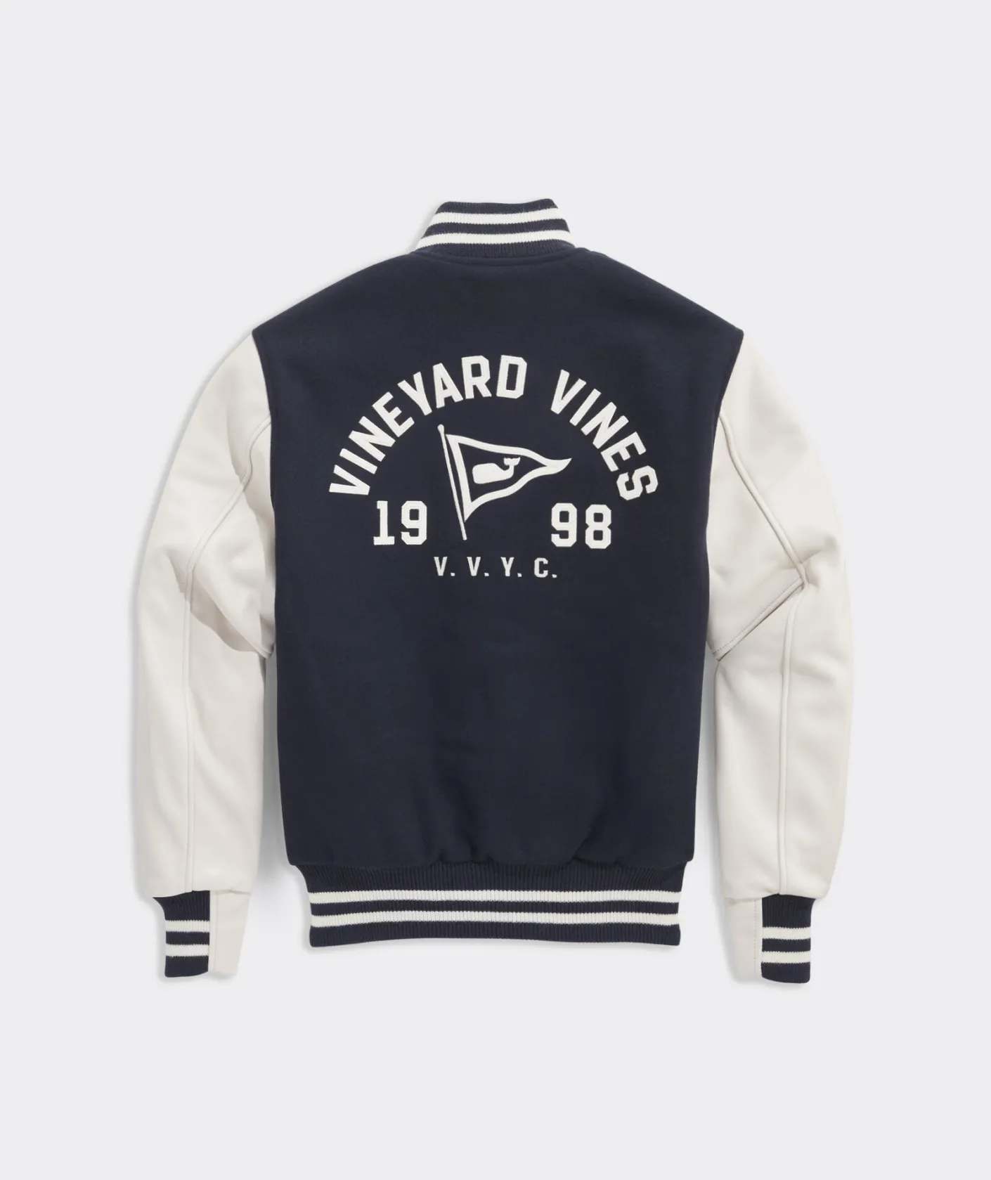 Jackets & Vests<Vineyard Vines Golden Bear Varsity Jacket Vineyard Navy