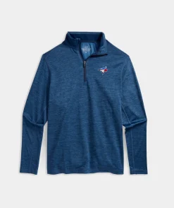 Buffalo Bills<Vineyard Vines Women's Buffalo Bills Mountain Sweater Fleece Vest Marshmallow