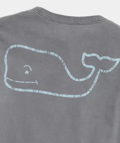 Carolina Panthers<Vineyard Vines Women's Carolina Panthers Crewneck Grey Heather