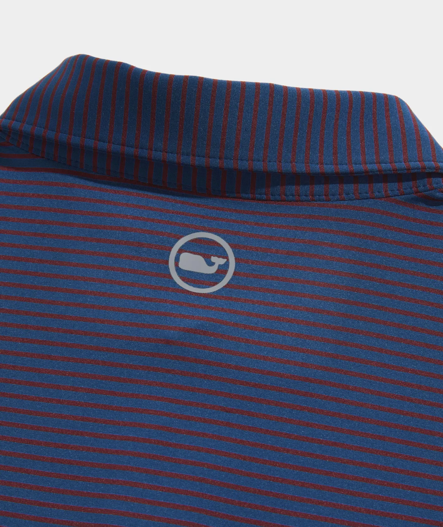 Florida State University<Vineyard Vines Women's Florida State University Stripe Sankaty Shep Shirt Heather Gray