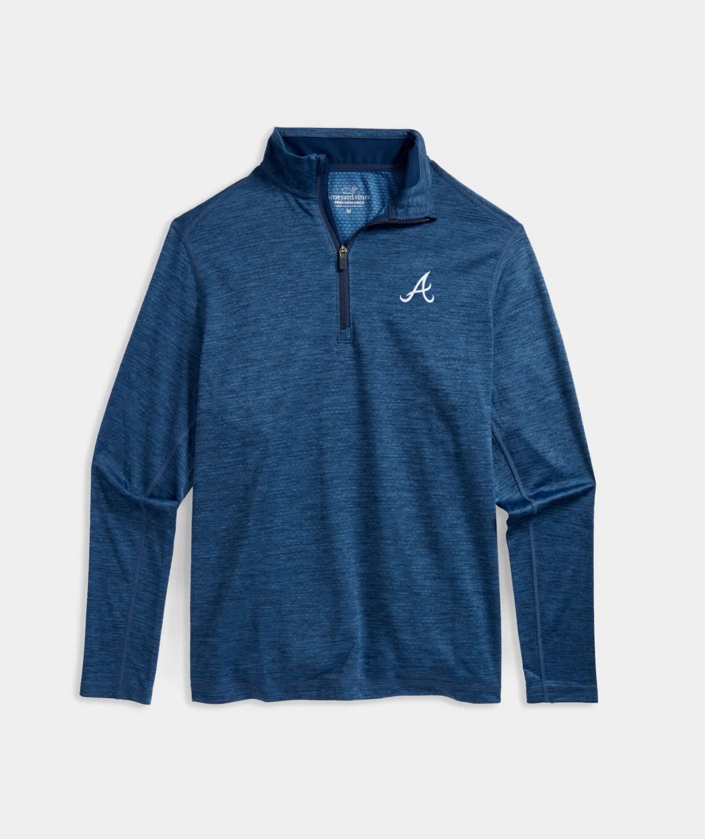 Houston Texans<Vineyard Vines Women's Houston Texans Cashmere Crewneck Light Heather Gray