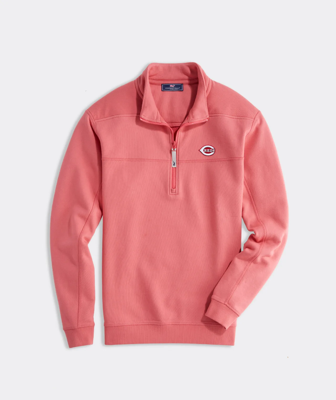 Los Angeles Angels<Vineyard Vines Women's Los Angeles Angels Mountain Sweater Fleece Vest Marshmallow