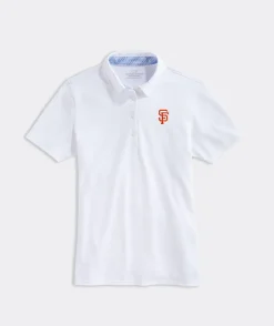 Milwaukee Brewers<Vineyard Vines Women's Milwaukee Brewers Dreamcloth&reg; Shep Shirt&trade; Light Gray Heather