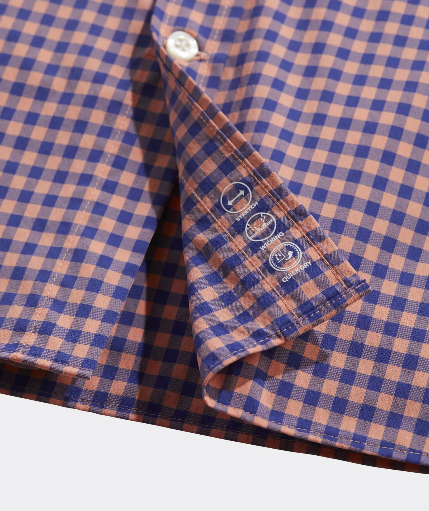 San Francisco 49ers<Vineyard Vines Women's San Francisco 49ers Dreamcloth Shep Shirt Jet Black