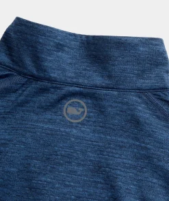 Tennesee Titans<Vineyard Vines Women's Tennessee Titans Mountain Sweater Fleece Vest Deep Bay