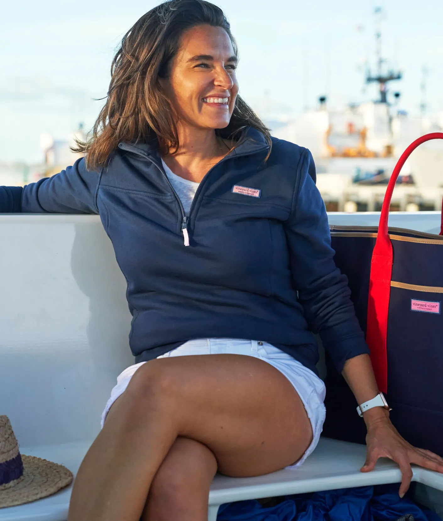 Sweatshirts & Sweatpants<Vineyard Vines Women's Shep Shirt™ Flamingo